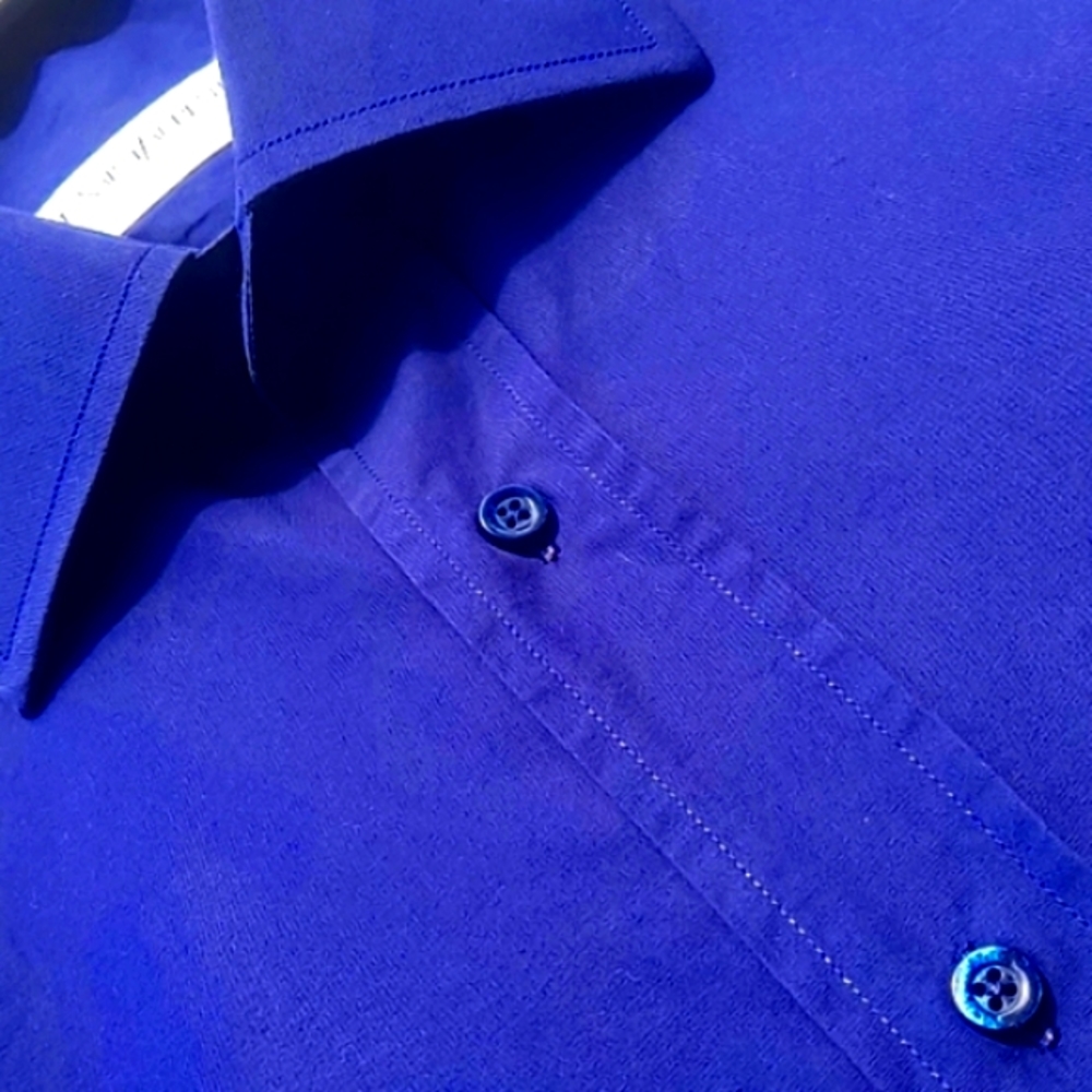 Yves Saint Laurent Pour Homme Vintage Dress Shirt - image 7